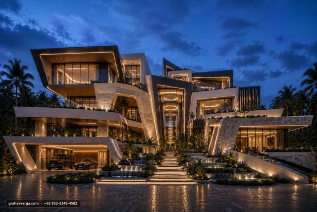 Arsitektur untuk Kabupaten Hulu Sungai Selatan. — pandangan arsitektur 2